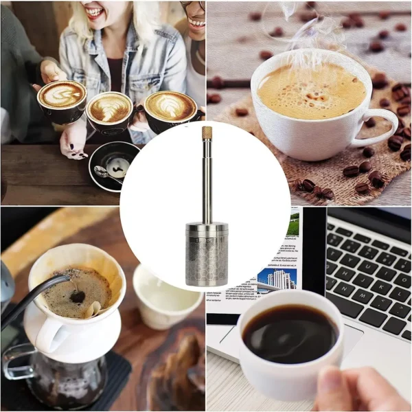 Reusable Stainless Steel Coffee and Tea Filter - Image 2