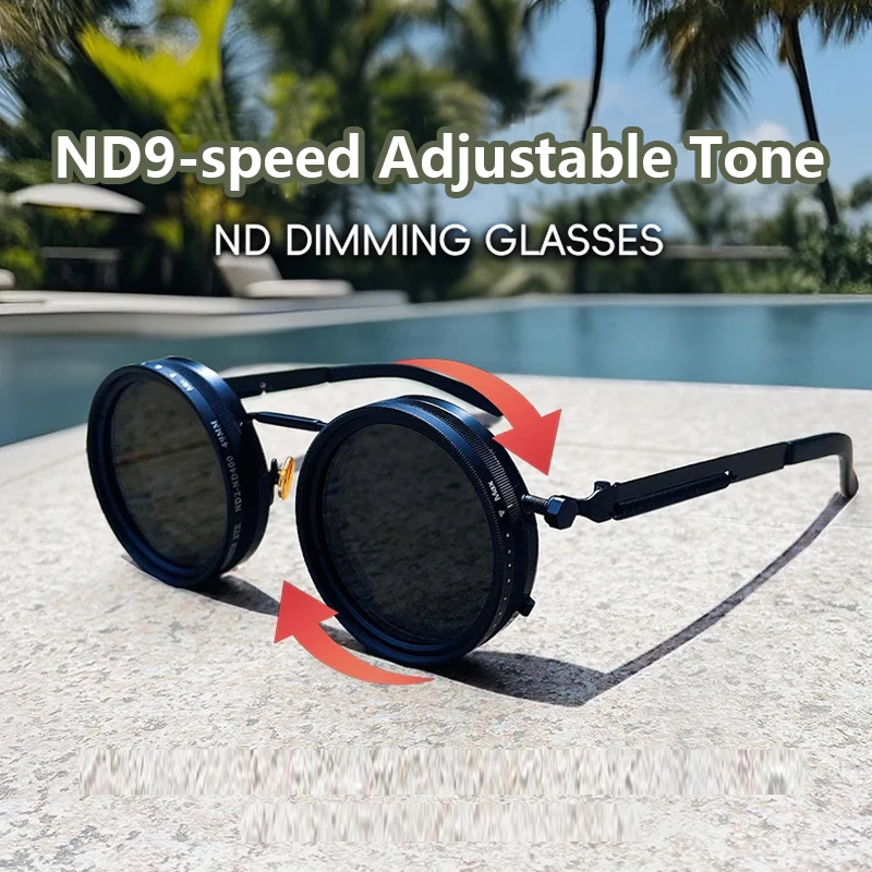 polarized adjustable uv400 dimming sun-glasses