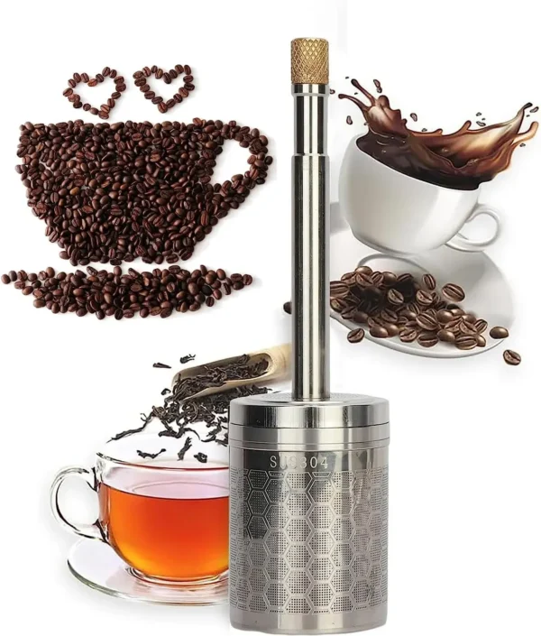 Reusable Stainless Steel Coffee and Tea Filter