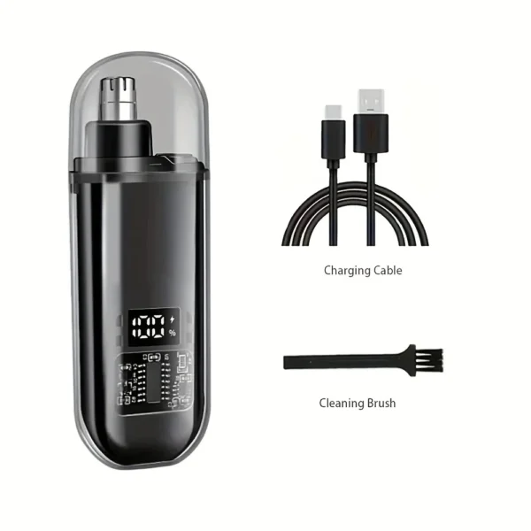 USB charging nose and ear hair trimmer - Image 6